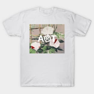 Bindweed still life vintage flowers T-Shirt